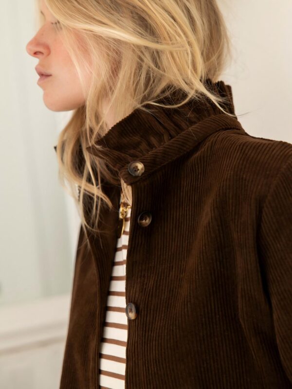 Women's Autumn and Winter Loose Solid Color Jacket-style Casual Button-down Shirt